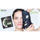 Masca Servetel Garnier Skin Naturals Pure Charcoal Matifianta, 28 g, Masca Servetel Matifianta, Masca Servetel Purificare Ten, Masca Hidratare Ten, Masca Servetel cu Ceai Negru, Masca Servetel cu Carbune Activ, Masca de Fata Servetel