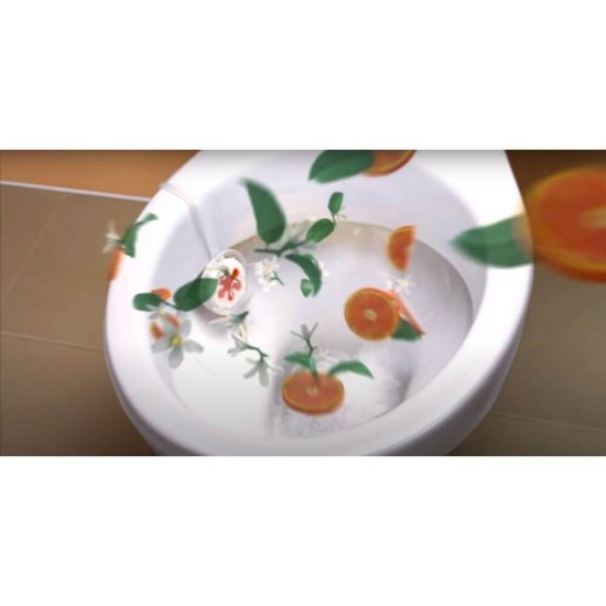 Rezerva Odorizant Peak WC Floare de Curatare, 45 g, Portocala, Rezerva Peak WC Floare de Curatare, Rezerva Odorizant Peak WC Floare de Curatare, Rezerva Odorizant Vas Toaleta Peak Floare de Curatare, Odorizant WC Parfum de Portocala