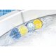 Odorizant WC Bref Power Aktiv Juicy Lemon, 50 g, Parfum de Lamaie, Odorizant Toaleta, Odorizant Anticalcar pentru WC, Odorizant pentru Toaleta cu Suport, Bile Odorizante WC, Odorizant Dezinfectant pentru WC