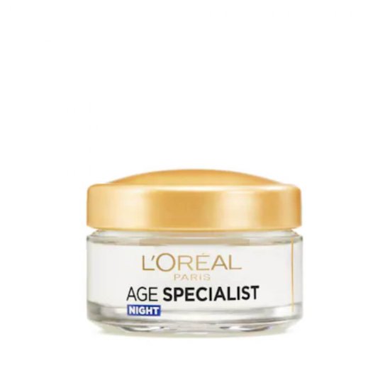 Crema antirid pentru fata L'Oréal Paris Age Specialist 35+ de noapte, 50 ml