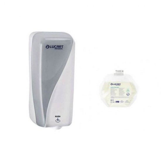 Rezerva Sapun Lichid Lucart Comfort, Cantitate 800 ml, Rezerve de Sapun Lichid, Rezerve de Sapunuri Lichide pentru Dozator, Rezerve Sapun pentru Dispensere, Rezerva Sapun pentru Dispenser, Articole Profesionale de Igiena