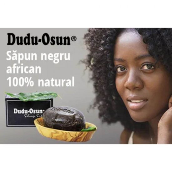 Sapun African DUDU-OSUN, 25 g, Parfum Fructat, pentru Piele/Par/Barbierit, Negru, Sapun Fara Parabeni, Sapunuri Africane, Sapun Antibacterian, Sapunuri Antibacteriene DUDU-OSUN, Sapunuri cu Extracte Naturale, Sapunuri pentru Toate Tipurile de Piele