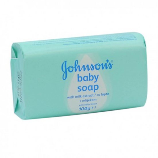 Sapun Johnson's Baby, 100 g, Extract de Lapte, Sapun Solid pentru Piele Uscata, Sapun pentru Fata, Sapun Solid Johnson's, Sapun pentru Bebelusi, Sapunuri Johnson's, Sapun pentru Piele Sensibila, Sapunuri pentru Bebelusi, Produse Ingrijire Copii
