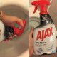 Solutie Dezinfectanta Ajax WC Power, 500 ml, Spray Dezinfectant Ajax, Solutie Dezinfectanta pentru Toaleta, Solutie Dezinfectanta Ajax cu Pulverizator, Spray Dezinfectant Toaleta, Dezinfectare Vas Toaleta, Detergent Vas Toaleta