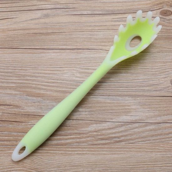 Lingura din Silicon pentru Paste, Verde, Lingura Gatit, Lingura din Silicon, Lingura pentru Bucatarie, Ustensile pentru Bucatarie, Lingura de Bucatarie, Linguri pentru Gatit, Ustensile pentru Gatit