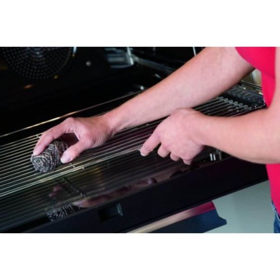 Set 2 Bureti de Vase Vileda Glitzi Inox, Inox Spiralat, Burete de Vase de Inox Spiralat, Set Bureti de Vase din Inox Spiralat, 2 Bureti de Vase Duri, Burete pentru Murdarie Persistenta, Burete Dur Curatat Vase, Burete Inox Curatat Vase