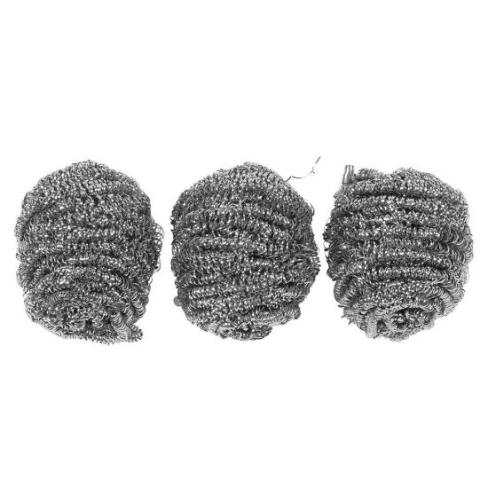 Bureti Metalici Premium SCOTCH BRITE Tip Spira, 3 Buc/Set, Burete Metalic Scotch Brite, Burete Metalic Spirala, Bureti Metalici Spirala Spalatoare Metalica pentru Vase, Burete de Vase Metalici, Bureti Metalici