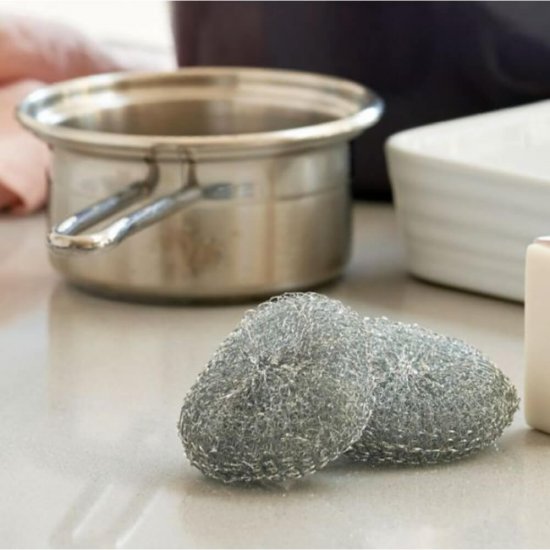 Burete din Sarma pentru Vase Niteola Steel Scourer Classic,3 Buc/Set, Burete, Bureti, Burete din Sarma, Burete Sarma, Burete Sarma pentru Vase, Burete Niteola, Burete din Sarma Niteola, Bureti pentru Bucatarie