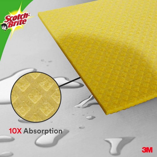 Lavete Umede SCOTCH BRITE, 25.9x18.1x1.5 cm, 3+1 Cadou, Lavete Scotch Brite, Lavete Umede Scotch Brite, Laveta Umeda, Lavete Umede, Lavete pentru Curatenie, Lavete Menaj, Lavete pentru Bucatarie, Lavete pentru Vase, Laveta Umeda Universala