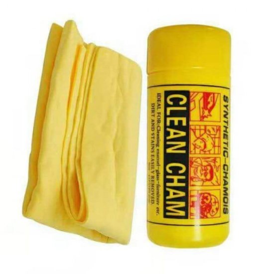 Laveta Universala cu Recipient pentru Depozitare, 43x32x0.2 cm, Laveta Piele Sintetica, Laveta Synthetic Chamois, Laveta Sintetica de Piele de Caprioara, Laveta Umeda, Laveta Masina, Laveta Clean Cham, Lavete Umede Masina, Lavete Universale Absorbante