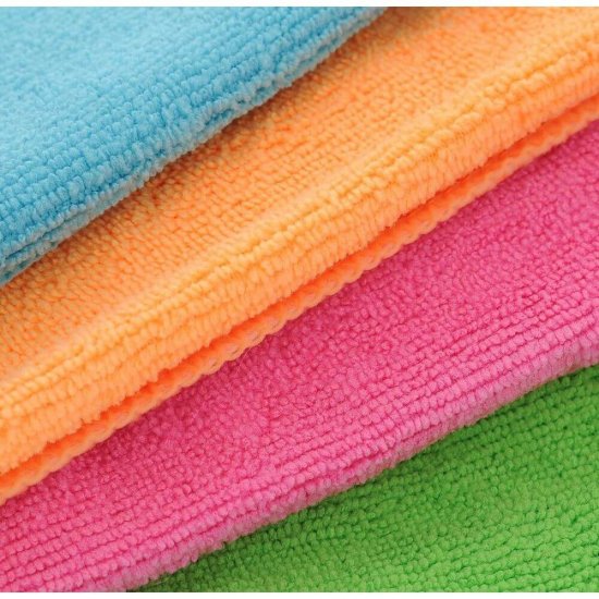 Set 4 Lavete Microfibra Vileda Style, Diverse Culori, Lavete din Microfibra, Set Lavete, Laveta Universala, Lavete Universale Menaj, Lavete pentru Curatenie, Lavete Menaj, Lavete pentru Bucatarie, Lavete pentru Vase, Laveta Universala