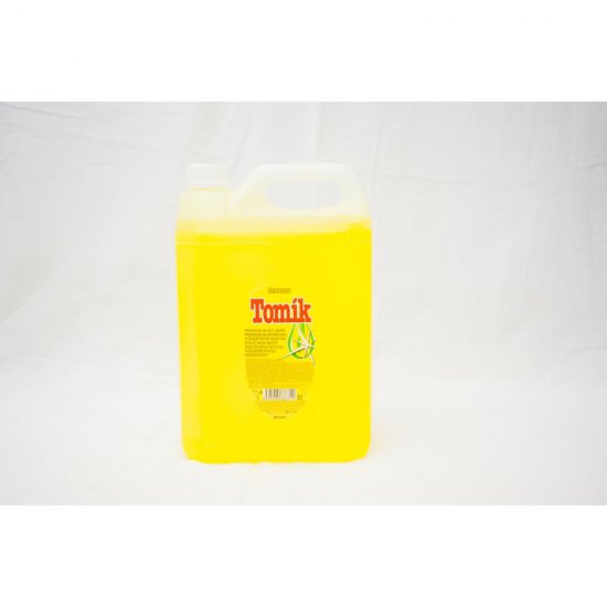 Rezerva Detergent pentru Spalat Vase, Tomik, 5 L, Parfum de Lamaie, Detergent Vase, Rezerva Detergent Vase, Detergent Spalat Vase, Solutie Spalat Vase, Solutie Vase, Detergent pentru Vase 5 Litri, Detergenti Vase, Solutie Curatare Vase 5L