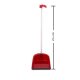 Faras Coada Rabatabila Zorex Clasic, 25x24.5x9 cm, Lungime Coada 69.5 cm, cu Lamela Cauciuc, Material Plastic, Culoare Rosie, Farase Coada Lunga, Faras din Plastic cu Lamela din Cauciuc, Farase cu Coada Rabatabila, Farase Rabatabile