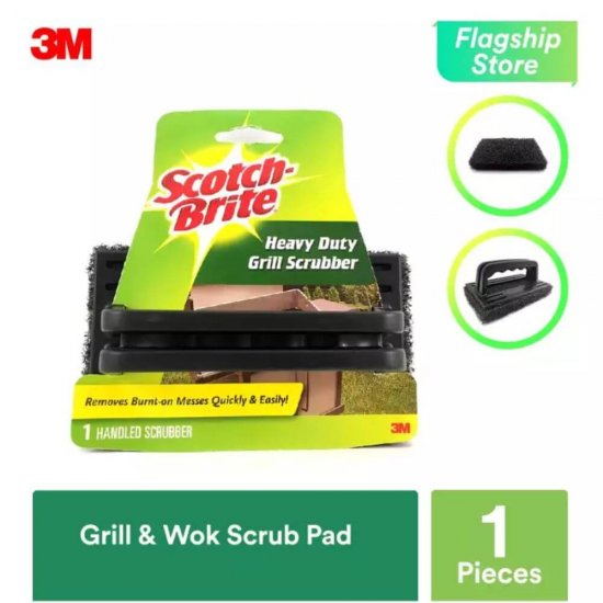 Perie Gratar SCOTCH BRITE, Culoare Neagra, Perii Gratar Scotch-Brite, Perie pentru Gratar, Perii Curatat Gratar, Perie pentru Grill, Perie Ingrijire Gratar, Perie Curatare Grasimi