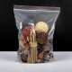Set 18 Pungi Alufix Zip-Fix, cu Sistem de Inchidere, Reutilizabile, Punga cu Fermoar, Punga cu Inchidere, Punga cu Fermoar Ziplock, Punga cu Fermoar Ziplock Transparenta