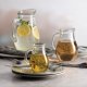 Set 6 Carafe Sticla PASABAHCE Bistro, 1000 ml, Set Carafe din Sticla 1L, Carafe Sticla pentru Bauturi 1000 ml, Pahare Sticla 1000 ml, Carafe 1000 ml, Recipiente din Sticla pentru Bauturi, Carafe PASABAHCE 1000 ml