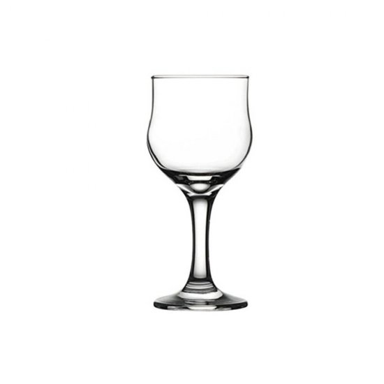 Set 6 Pahare Pasabahce Tulipe, 315 ml, Set Pahare Bar 315 ml, Pahare pentru Sucuri si Apa 315 ml, Set Pahare de Sticla cu Picior, Pahare cu Picior pentru Bauturi, Accesorii pentru Bar, Set Pahare cu Picior din Sticla