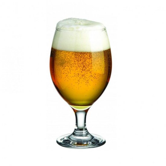 Set 6 Pahare Bere Pasabahce Bistro, 400 ml, Set Pahare pentru Bere 400 ml, Pahare pentru Bere 400 ml, Pahare cu Picior pentru Bere 400 ml, Accesorii pentru Bar, Set Pahare cu Picior din Sticla pentru Bere