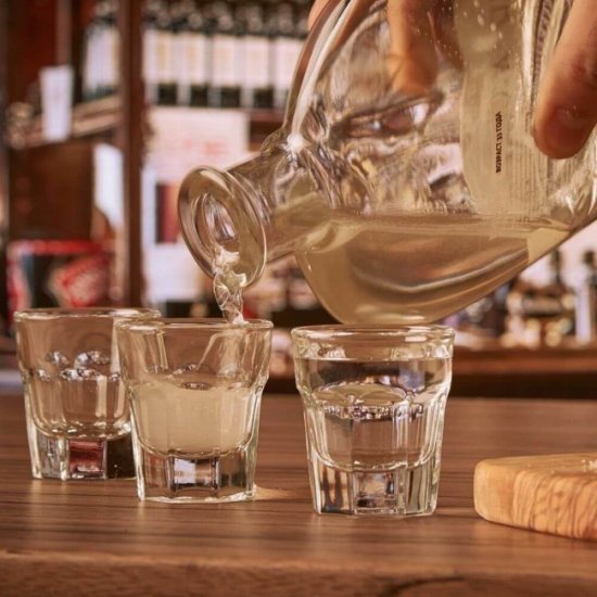 Set 12 Pahare Shot PASABAHCE Casablanca, 36 ml, Set Pahare Bar 36 ml, Pahare pentru Shoturi 36 ml,  Pahare Shot pentru Bar, Set Pahare Shoturi, Pahare Bauturi 36 ml, Accesorii pentru Bar, Pahare Mici din Sticla pentru Bauturi