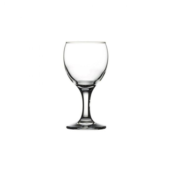 Set 12 Pahare din Sticla Incolora 175 ml, Pasabahce Bistro, pentru Vin Alb, cu Picior, Pahare Vin Alb, Pasabahce Pahare, Pahare Bistro