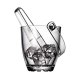 Vas Gheata PASABAHCE, 800 ml, Suport Sticla pentru Gheata, Ghetiera, Pahare pentru Gheata, Vase din Sticla pentru Gheata, Bol pentru Gheata, Recipient din Sticla pentru Gheata, Vas Sticla cu Cleste pentru Gheata, Vas din Sticla Servit Gheata