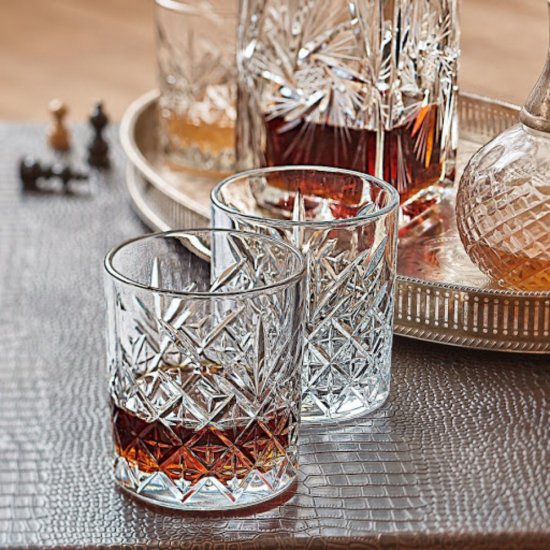 Set 4 Pahare pentru Whiskey Pasabahce Timeless, 345 ml, Sticla, Pahare din Sticla, Pahare Bauturi, Pahar Bautura, Pahare Cocktail, Pahar Cocktail, Pahar Vintage, Pahare Vintage, Pahare de Sticla, Pahar de Sticla, Pahar Whiskey, Pahar Whisky