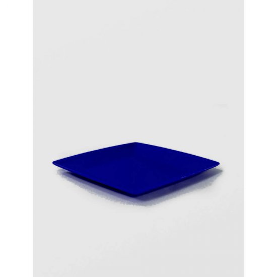 Farfurie Patrata Mare Sterk, 23x23x1.5 cm, Albastra, Farfurie, Farfurie Plastic, Farfurie din Plastic, Farfurie Mare, Farfurie Mare Plastic, Farfurie Sterk, Farfurie Mare Sterk, Farfuruie Plastic Sterk