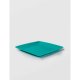 Farfurie Patrata Mare Sterk, 23x23x1.5 cm, Turcoaz, Farfurie, Farfurie Plastic, Farfurie din Plastic, Farfurie Mare, Farfurie Mare Plastic, Farfurie Sterk, Farfurie Mare Sterk, Farfuruie Plastic Sterk