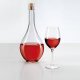 Sticla Traditionala OTI cu Dop, 1L, Baterie cu Vin, Culoare Transparenta, Sticla cu Dop pentru Vin, Sticla Traditionala pentru Vin, Baterie Vin, Sticla pentru Vin cu Dop Pluta, Sticla Decorativa pentru Vin