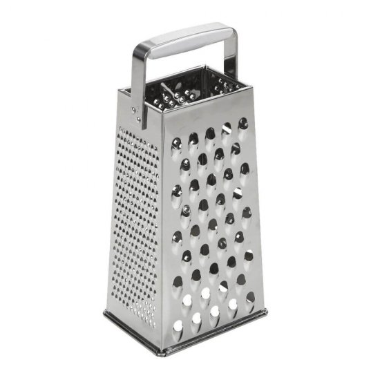 Razatoare Inox OTI cu 4 Fete, Inaltime 24 cm, Razatoare Metalica cu Patru Fete, Razatori Inox, Razatori pentru Legume, Razatoare din Metal, Razatoare Inox, Razatoare din Inox cu 4 Fete, Razatoare Manuala, Ustensile pentru Gatit