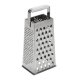 Razatoare Inox OTI cu 4 Fete, Inaltime 24 cm, Razatoare Metalica cu Patru Fete, Razatori Inox, Razatori pentru Legume, Razatoare din Metal, Razatoare Inox, Razatoare din Inox cu 4 Fete, Razatoare Manuala, Ustensile pentru Gatit