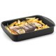 Tava Mare Cuptor, Neagra, Tavi pentru Cuptor, Tava pentru Mancare la Cuptor, Tava pentru Pregatirea Alimentelor la Cuptor, Tavi pentru Gatit la Cuptor, Tava Mancare Cuptor