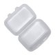 Caserole Hamburger, 240x155x70 mm, 100 Buc/Set, Polistiren Expandat, Culoare Alba, Caserole Polistiren, Caserole Unica Folosinta Hamburgeri, Ambalaje Catering, Cutii Unica Folosinta Hamburgeri, Caserole Fast Food, Caserola Hamburger