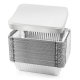 Caserola Aluminiu cu Capac OTI, 920 ml, 100 Buc/Set, Dreptunghiulare, Caserola Aluminiu de Unica Folosinta, Caserola pentru Catering, Caserole pentru Fast-Food, Caserole Dreptunghiulare de Aluminiu, Set de Caserole din Aluminiu, Vesela Unica Folosinta