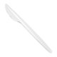 Cutite din Plastic de Unica Folosinta, 20 Buc/Set, Lungime 16.3 cm, Culoare Alba, Set Cutite din Plastic, Tacamuri de Unica Folosinta, Cutite Albe din Plastic, Cutite de Unica Folosinta, Cutite din Plastic pentru Catering