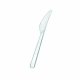 Cutite Plastic de Unica Folosinta OTI Cristal, 100 Buc/Set, Lungime 16.3 cm, Transparente, Set Cutite de Unica Folosinta, Tacamuri de Unica Folosinta, Cutite din Plastic, Cutite de Unica Folosinta, Cutite din Plastic pentru Catering