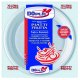Farfurii Plastic OTI Gold, Diametru 17 cm, 50 Buc/Set, Culoare Alba, Farfurii pentru Desert, Set Farfurii de Plastic, Farfurii Plastic pentru Catering, Farfurii Plastic de Unica Folosinta, Vesela de Unica Folosinta, Farfurii Plastic pentru Petreceri
