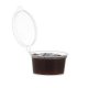 Set 50 Sosiere Capac Atasat, 30 ml, Plastic Transparent, Sosiere de Unica Folosinta, Sosiere cu Capac din Plastic, Sosiere Mici din Plastic, Sosiere din Plastic, Sosiere Catering, Sosiera cu Capac, Sosiere din Plastic Unica Folosinta