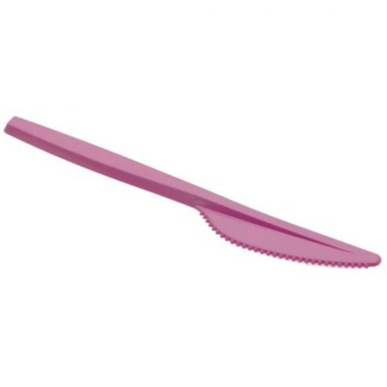 Cutite Plastic Unica Folosinta OTI Dopla, 20 Buc/Set, 16.3 cm, Lila, Set Cutite din Plastic Lila, Tacamuri de Unica Folosinta, Cutite Lila din Plastic, Cutite de Unica Folosinta, Cutite din Plastic pentru Catering