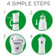 Air Wick Freshmatic cu Spray Odorizant de Camera, Magnolia, 250 ml, Set Aparat Air Wick Freshmatic si Spray Odorizant Tip Aerosol, Aparat Odorizant de Camera Automat, Aparate Odorizante Air Wick, Odorizant Tip Aerosol Automat
