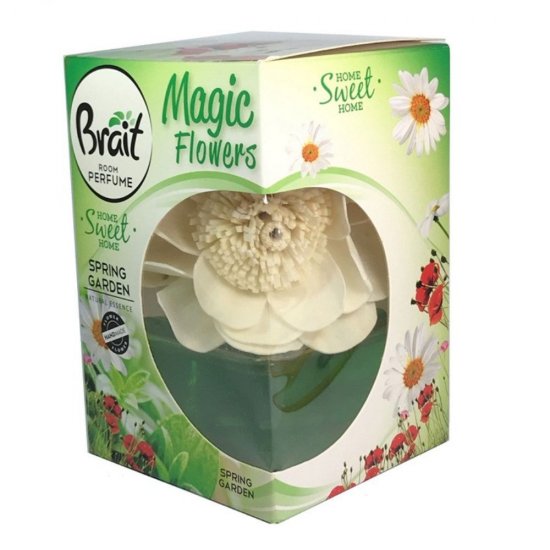 Odorizant de Camera Magic Flower BRAIT Spring Garden, Cantitate 75 ml, Floare Parfumata, Odorizant de Camera, Odorizant Brait, Odorizant Floare, Odorizant de Camera Floare Parfumata