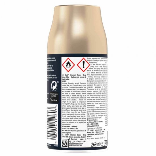 Rezerva Odorizant GLADE Spray, Amber Hill, 269 ml, Spray Odorizant, Odorizante Camera, Rezerva Odorizant Spray, Glade Spray Odorizant, Glade Odorizant Amber Hill, Glade Rezerva Amber Hill, Rezerva Odorizant Glade Amber Hill, Rezerva Amber Hill Glade