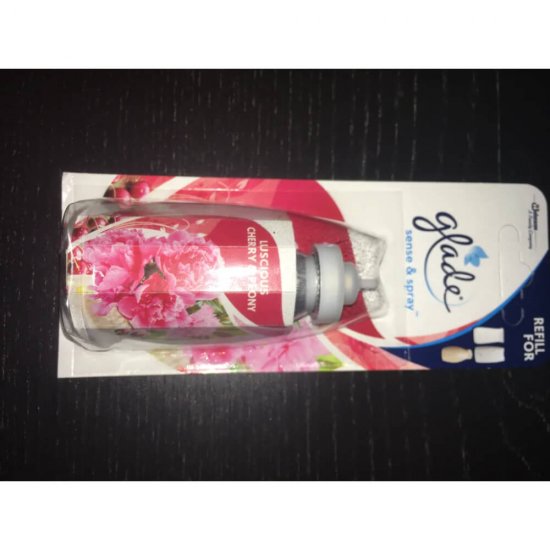 Rezerva Odorizant GLADE Sense & Spray, Peony & Cherry, 18 ml, Rezerva Odorizant Camera, Rezerva Odorizant Glade Peony & Cherry, Rezerva Glade Bujor, Rezerva Sense & Spray Bujor, Rezerva Odorizant Glade 18 ml