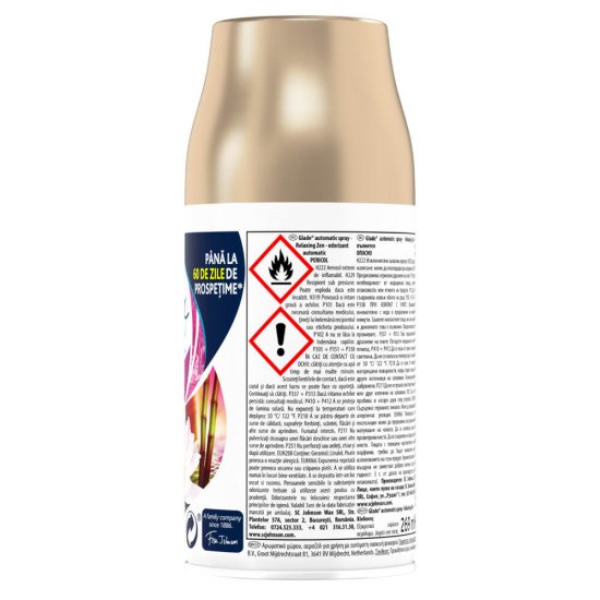 Rezerva Odorizant GLADE Spray, Relaxing Zen, 269 ml, Spray Odorizant, Odorizante Camera, Rezerva Odorizant Spray, Glade Spray Odorizant, Rezerva Glade Relaxing Zen, Glade Rezerva Spray 269 ml, Rezerva Odorizant Glade Relaxing Zen