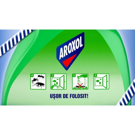 Spray Insecticid Aroxol Instant, 750 ml, Importiva Insectelor Taratoare, Insecticid Instant Aroxol, Insecticid cu Efect Imediat, Insecticid Efect Instant, Spray Insecticid Instant, Spray pentru Insecte, Spray Anti Gandaci, Spray Anti Taratoare