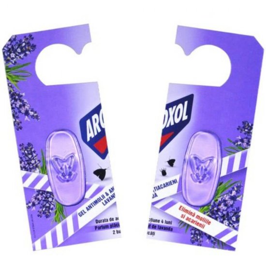 Gel Insecticid Aroxol Lavanda, 2 Buc, Importiva Moliilor si Acarienilor, Gel Importiva Moliilor si Acarienilor, Gel Insecticid Importiva Moliilor si Acarienilor, Gel Anti Molii si Acarieni, Gel Insecticid Anti Molii si Acarieni