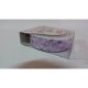 Banda Inflorata Autoadeziva DACO, 1.5x400 cm, Mov/Alb, Banda Adeziva, Banda Textila Decorativa, Benzi Decorative cu Adeziv, Banda Decorativa, Banda Decorativa cu Lipici, Panglica Adeziva cu Flori