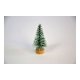 Braduti cu Zapada DACO, 4 Buc/Set, 7 cm, Material Sisal, Verde/Alb, Accesorii Creatie, Accesorii Craft, Mini Brazi Artificiali, Braduti din Sisal, Brazi Decorativi Sisal, Brazi Mici Decorativi, Decoratiuni Braduti cu Zapada, Braduti cu Fulgi de Zapada