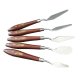 Set Cutite Pictura DACO, Diferite Forme si Marimi, 5 Buc/Set, din Lemn si Metal Accesorii Craft, Accesorii Creatie, Ustensile Pictura, Accesorii pentru Pictat, Cutite Pentru Pictura, Spatule pentru Pictura, Set Spatule Pictura