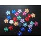 Perle Autoadezive DACO, 100 Buc/Set, Floricele Bling, Dimensiuni Variabile, Material Plastic, Multicolor, Accesorii Craft, Strasuri Colorate, Strasuri Colorate Autoadezive, Pietricele din Plastic Adezive, Strasuri Decorative Adezive